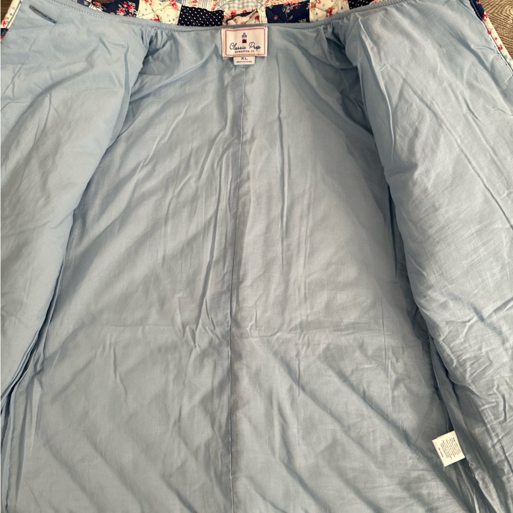 Price ⬇️Girls Classic Prep CeCe Quilted Patchwork Barn Coat, Size Extra Large. - Picture 6 of 12